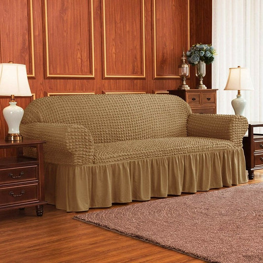 Turkish Style Bubble Sofa Cover 5 Sitter 3+1+1