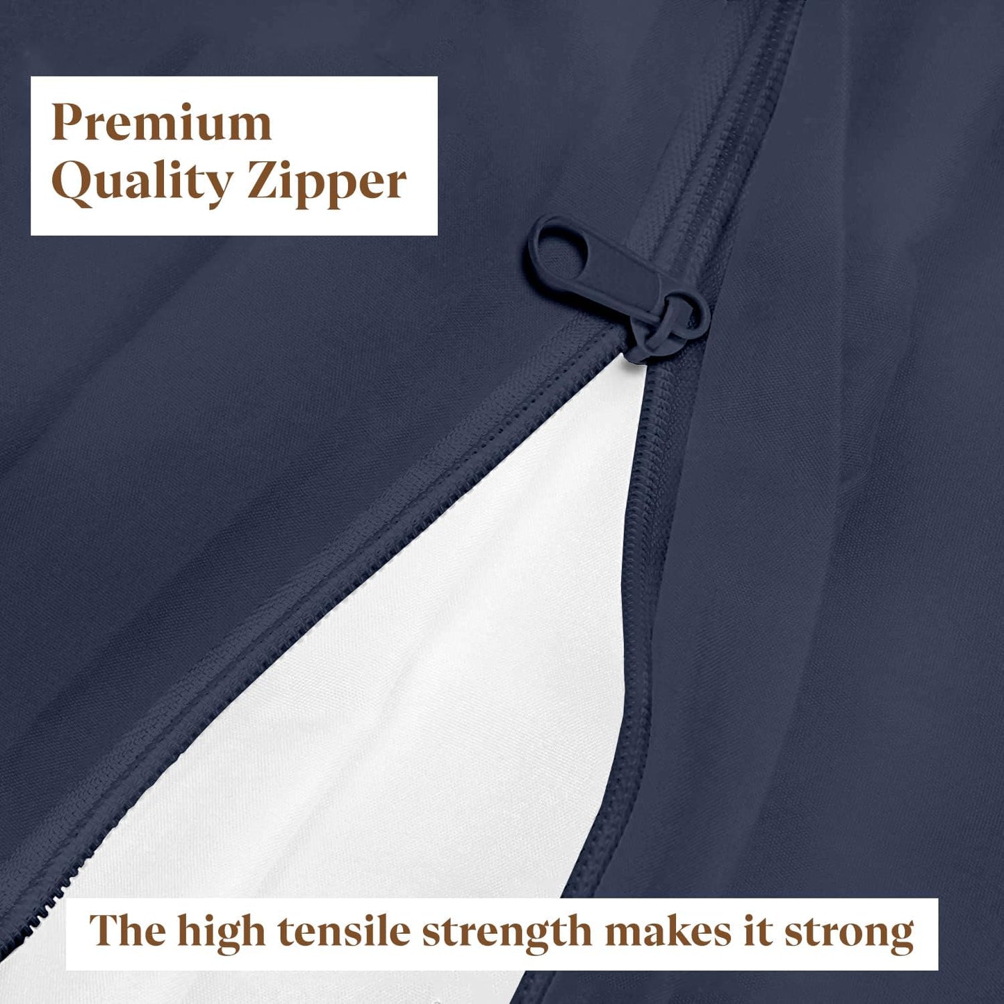 Terry Cotton Dual Side 100% Waterproof Zip Enclosed Mattress Cover